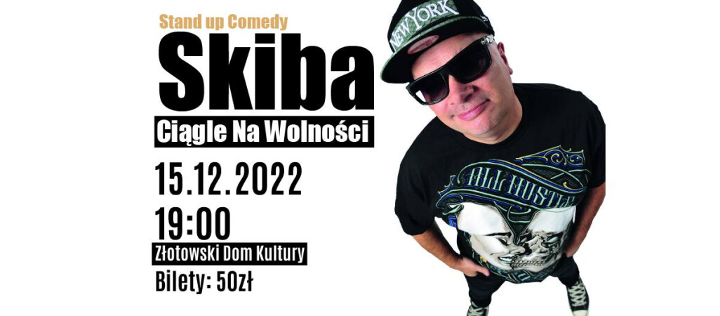 Wygraj bilety na Stand Up Comedy Krzysztofa Skiby!