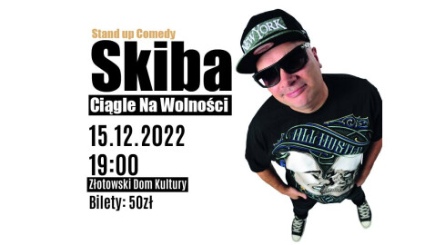 Wygraj bilety na Stand Up Comedy Krzysztofa Skiby!  - grafika