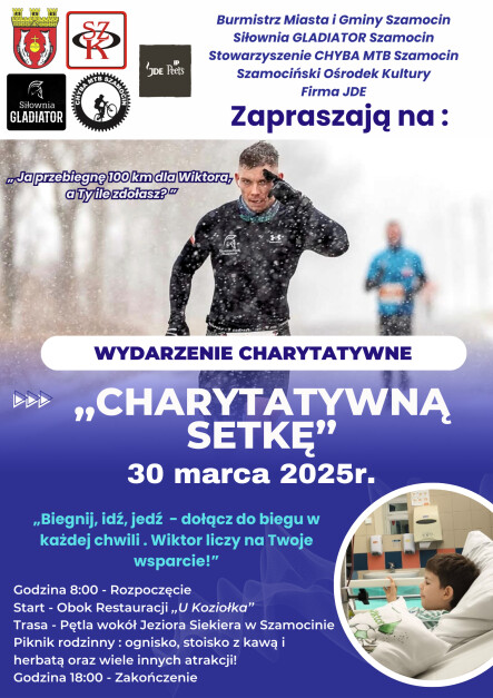 "Charytatywna Setka" dla Wiktora - grafika