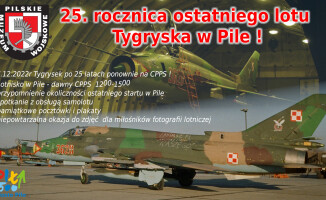 25. rocznica ostatniego lotu Tygryska w Pile 