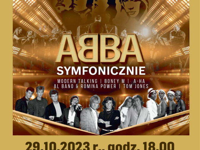 Koncert "ABBA Symfonicznie" - rozstrzygnięcie konkursu - grafika