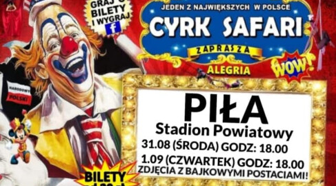 Cyrk Safari w Pile - wygraj bilety - grafika