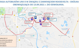 Zmiany w kursowaniu autobusów w rejonie Okólnej w Pile