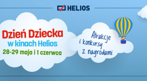 Dzień Dziecka w kinie Helios - rozstrzygnięcie konkursu - grafika
