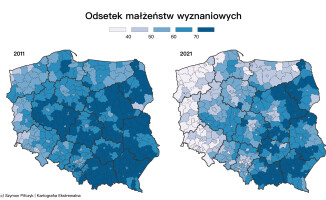 Polacy odchodzą od kościoła. Coraz mniej ślubów wyznaniowych 