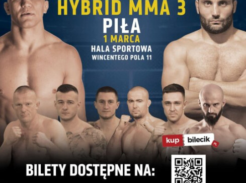 Wygraj bilety na HYBRID MMA 3! - ROZSTRZYGNIĘCIE - grafika