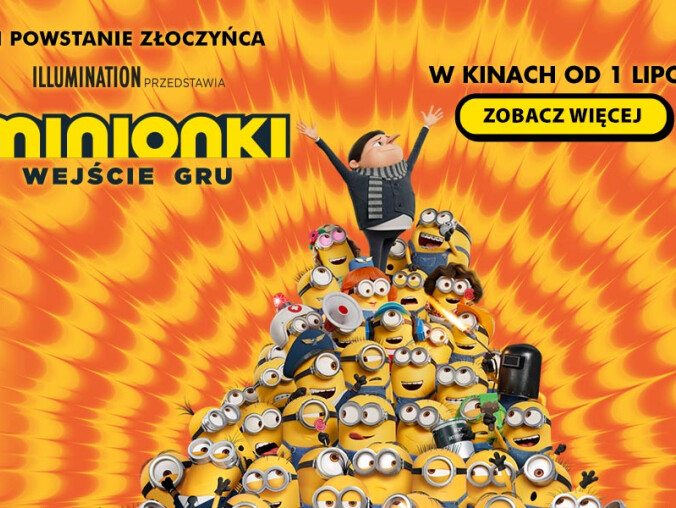 Helios zaprasza na rodzinne seanse hitu „Minionki: wejście Gru - wy - grafika