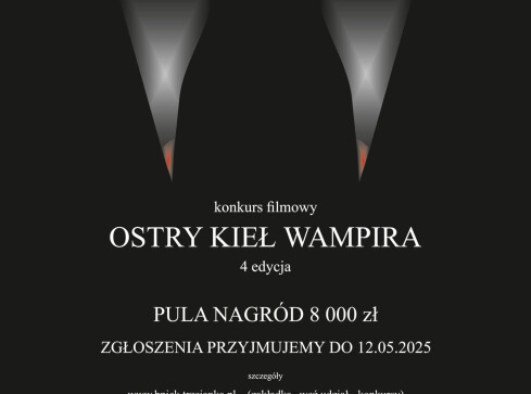 Konkurs "Ostry kieł wampira" - grafika