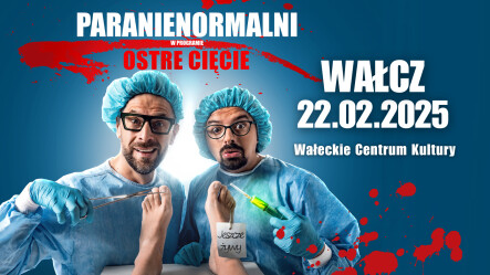 Kabaret Paranienormalni "Ostre Cięcie" - grafika