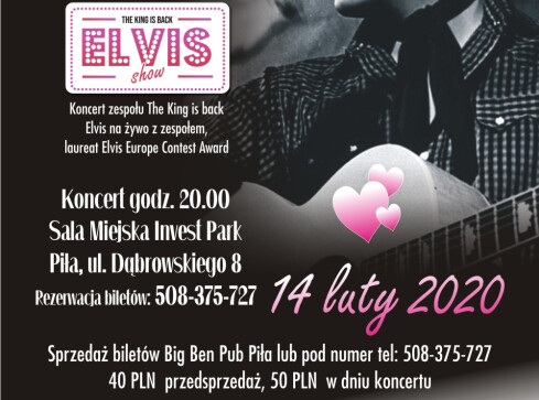 Wygraj bilety na walentynkowy koncert "Elvis Show" - grafika
