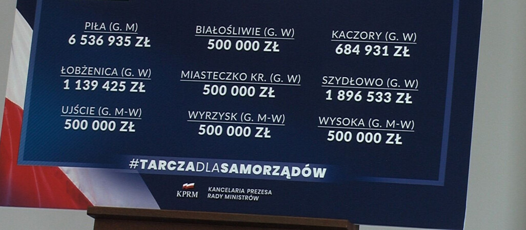 Pomoc dla samorządów w ramach tarczy antykryzysowej 