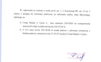 Ile kosztuje nas podatników religia w szkołach? [ZESTAWIENIE]