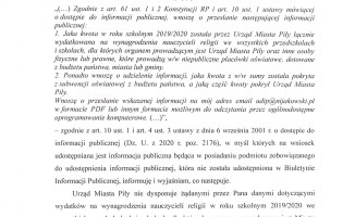Ile kosztuje nas podatników religia w szkołach? [ZESTAWIENIE]