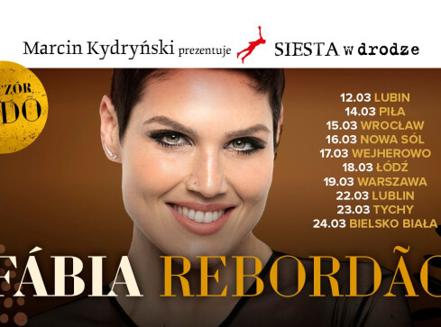 Siesta w drodze - wygraj bilety na koncert Fábi Rebordão  - grafika