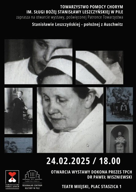Stanisława Leszczyńska położna z Auschwitz - grafika