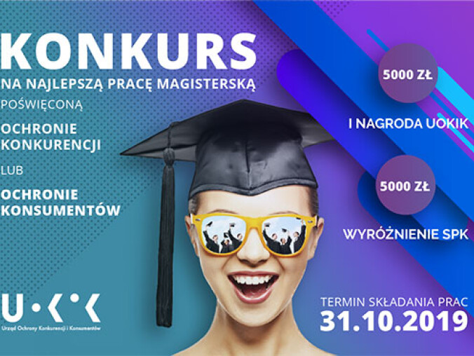 Konkurs na najlepszą pracę magisterską  - grafika