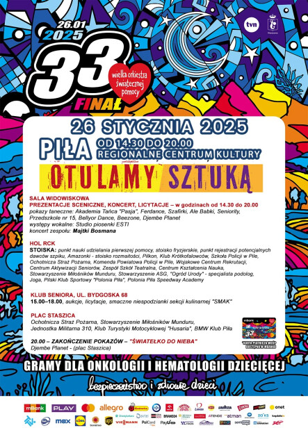 33. Finał WOŚP w Pile - grafika