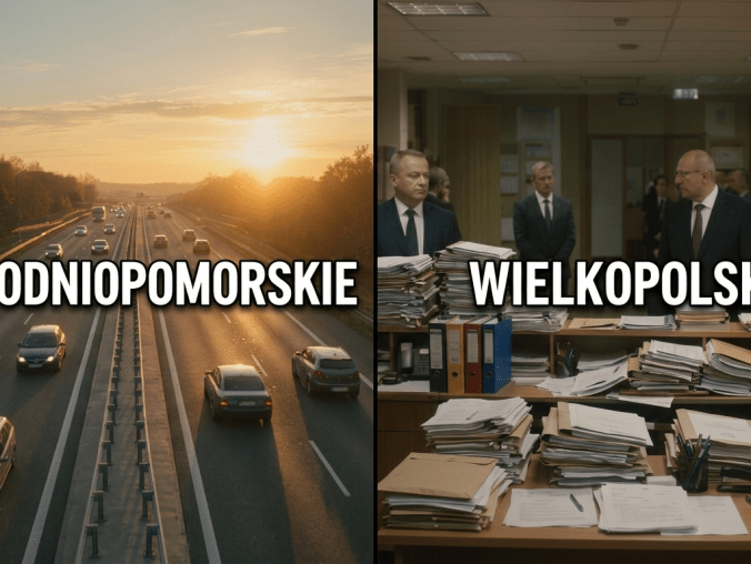 Jedni kończą budowę, inni toną w papierach - grafika