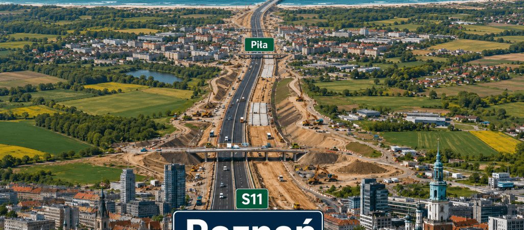Stan budowy drogi ekspresowej S11