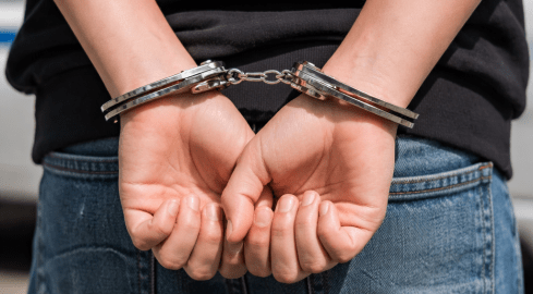 Zatrzymany za "kabanosy" - grafika