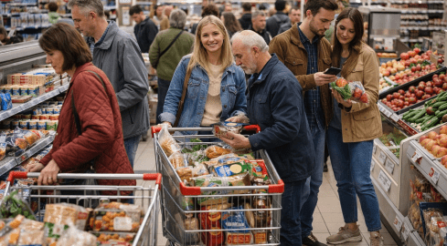 Inflacja w górę - grafika