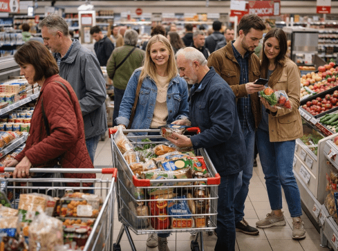 Inflacja w górę - grafika