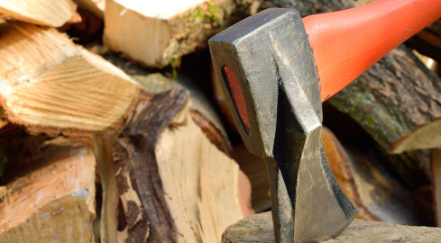 Z siekierą na ojca - grafika