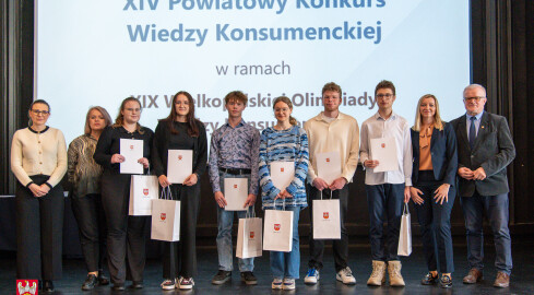 Konkurs wiedzy konsumenckiej dla uczniów - grafika
