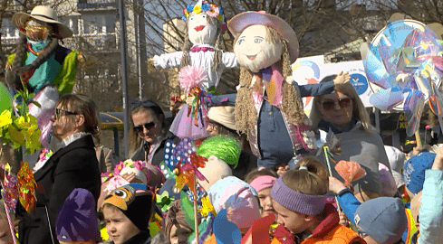 Przedszkolaki powitały wiosnę - grafika