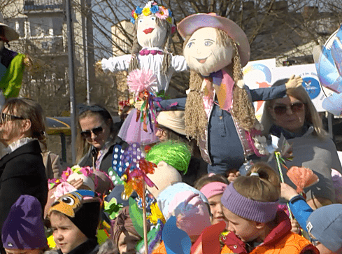 Przedszkolaki powitały wiosnę - grafika