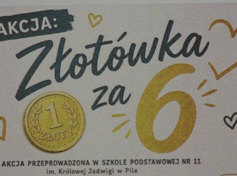 Złotówka za szóstkę dla Szymona - grafika