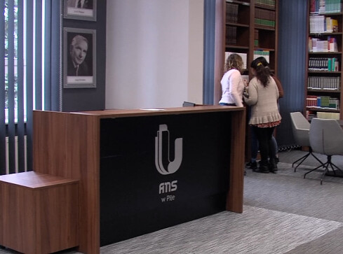 Żywa biblioteka w Pile - grafika