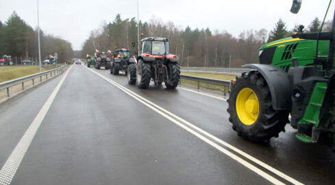 Rolnicy będą blokować - grafika