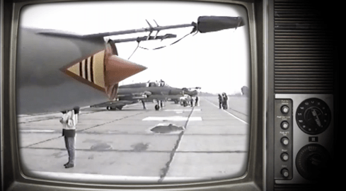 W czasach gdy nad Piłą jeszcze latały samoloty. Lotnisko wojskowe - grafika