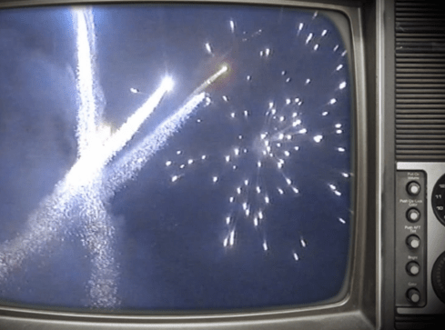 Przywitanie 2000 roku - grafika