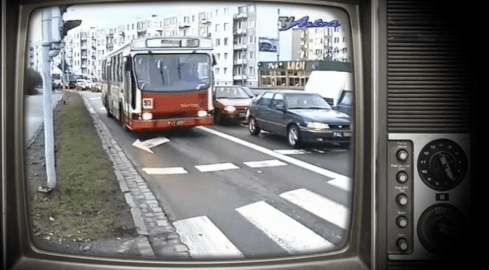 Korki, korki i jeszcze raz korki. Ruch drogowy w Pile lat 90 - grafika