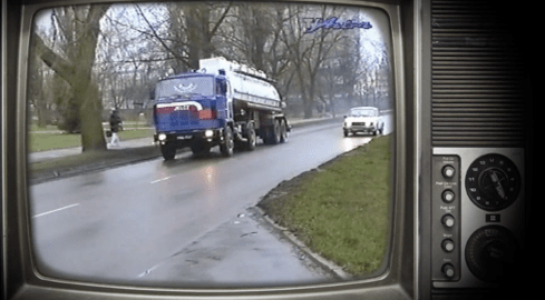 Miasto bez obwodnicy. Piła lat 90 - grafika