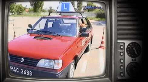 Egzamin na prawo jazdy w 1996 roku - grafika