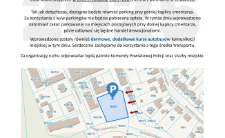 Komunikacja na cmentarze w regionie