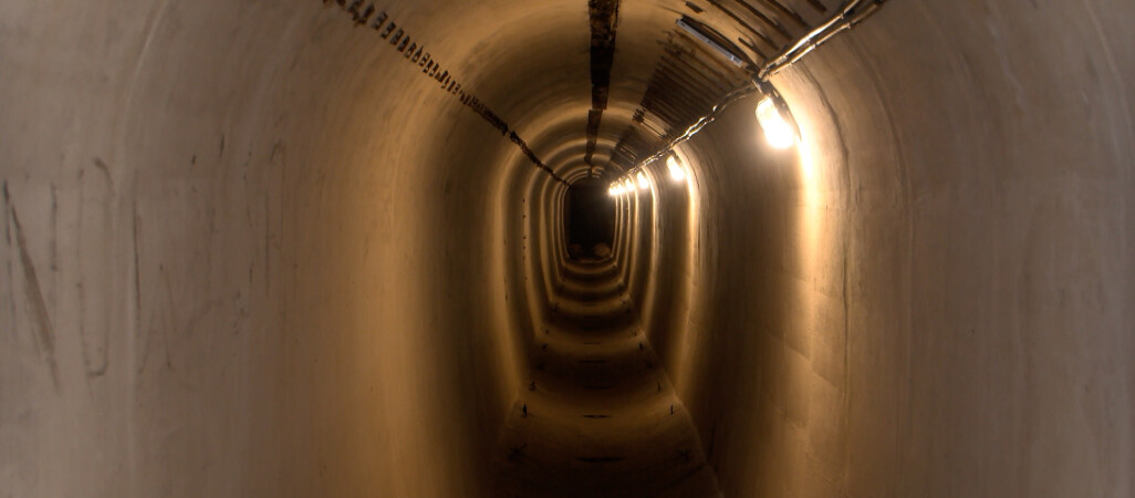 Nowa atrakcja w mieście. Można przejść przez zabytkowy tunel