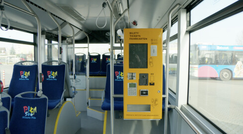 Wymiana kasowników w autobusach - grafika