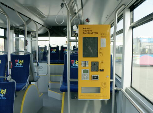 Wymiana kasowników w autobusach - grafika