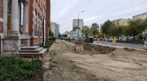 Nowe chodniki w centrum - grafika