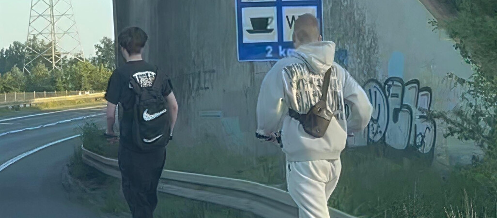 Hulajnogą na drodze krajowej