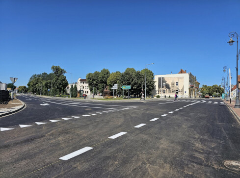 Zakończona przebudowa skrzyżowania w centrum miasta - grafika