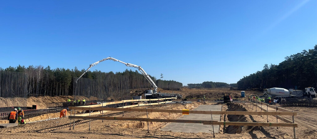 Pierwsze prace przy S10