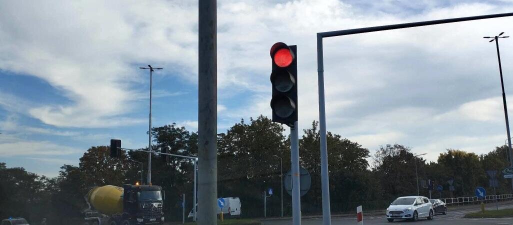 Potężne korki. Ruch blokowała betoniarka