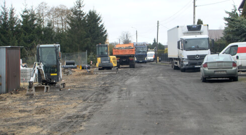 Budowa ważnej drogi - grafika