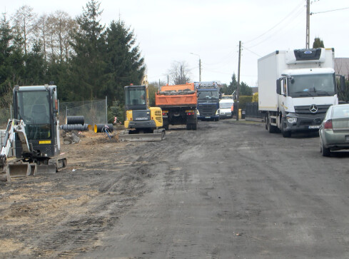 Budowa ważnej drogi - grafika