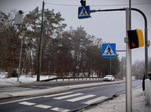 Nowy fotoradar na drodze krajowej nr 11 - grafika